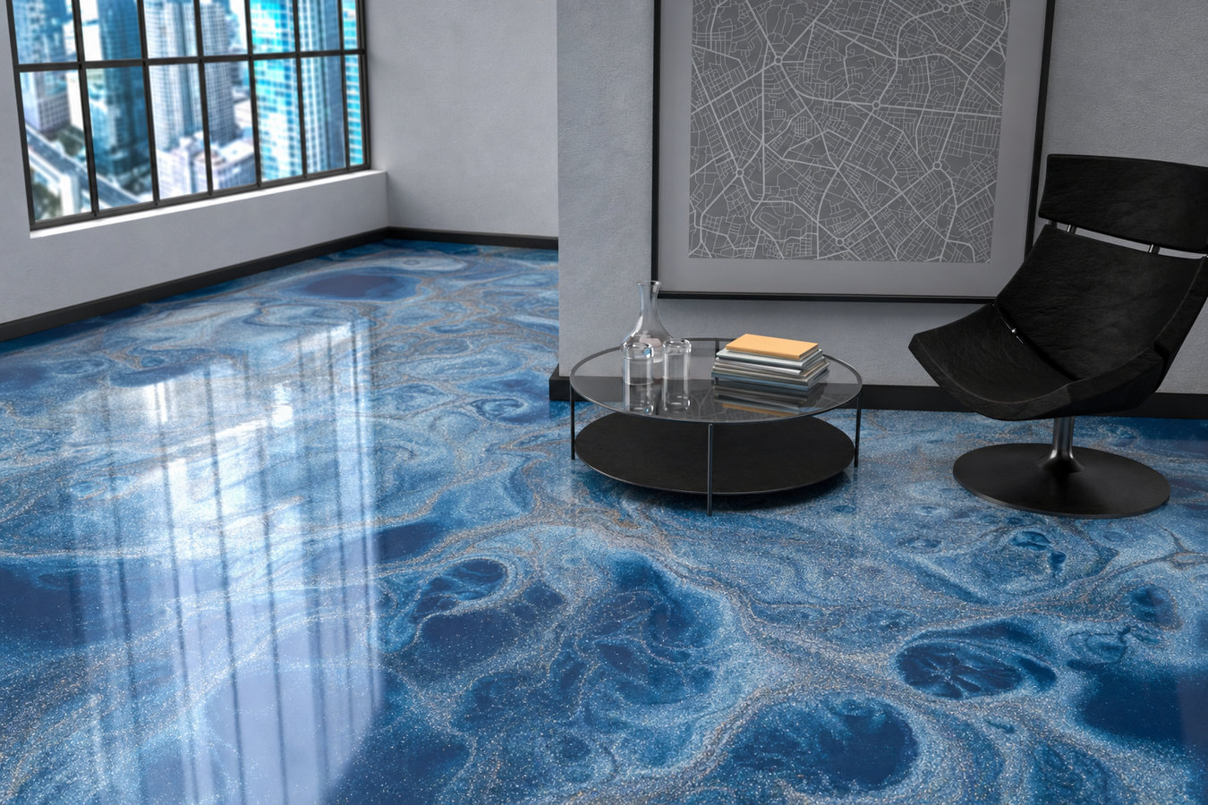 Metallic Epoxy Flooring
